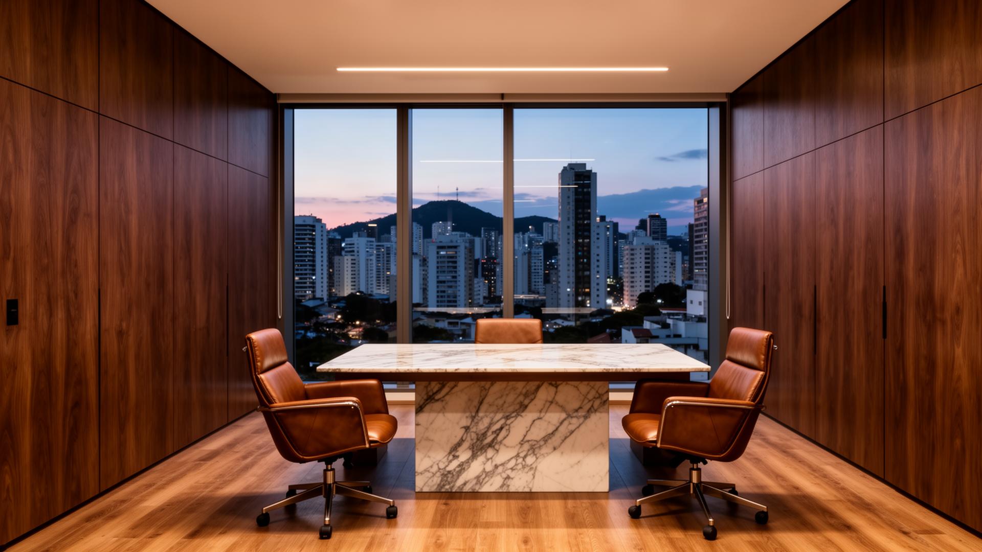 Sala de atendimento da Yelum Seguros S.A.